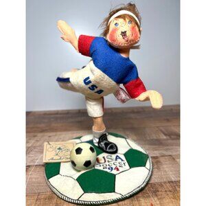 Vintage Usa Soccer 94 World Cup Collectible Sports Figurine Memorabilia